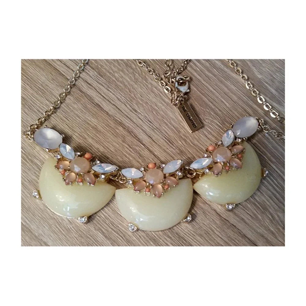 The Limited Elegant Statement Necklace -Bejeweled Costume Jewelry Fun Dressy